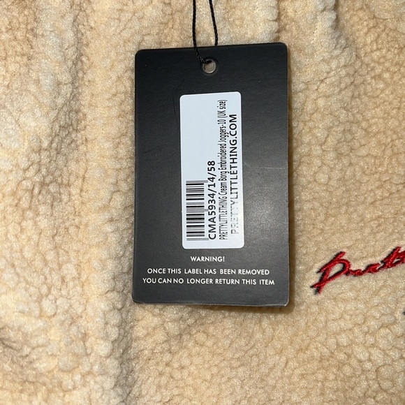 Cream jogger size S and M - Picture 3 of 4